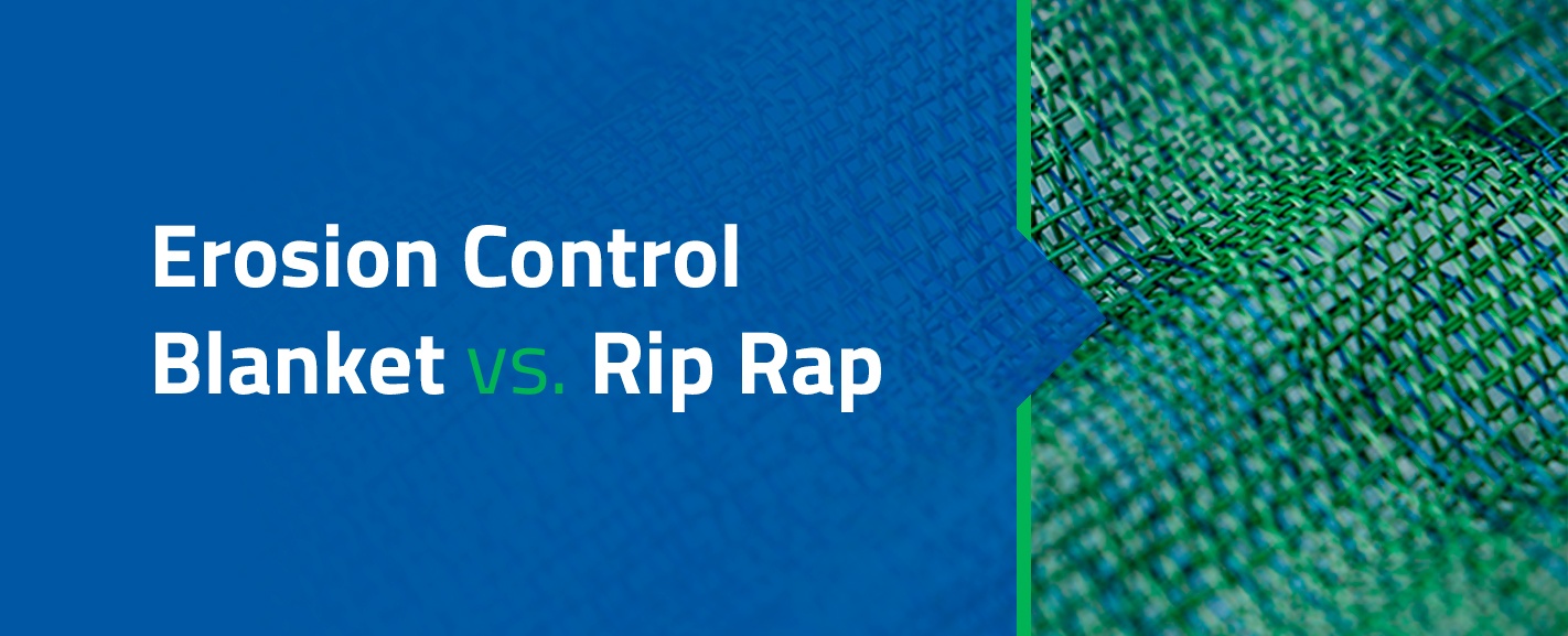 Erosion Control Blankets vs. Rip Rap