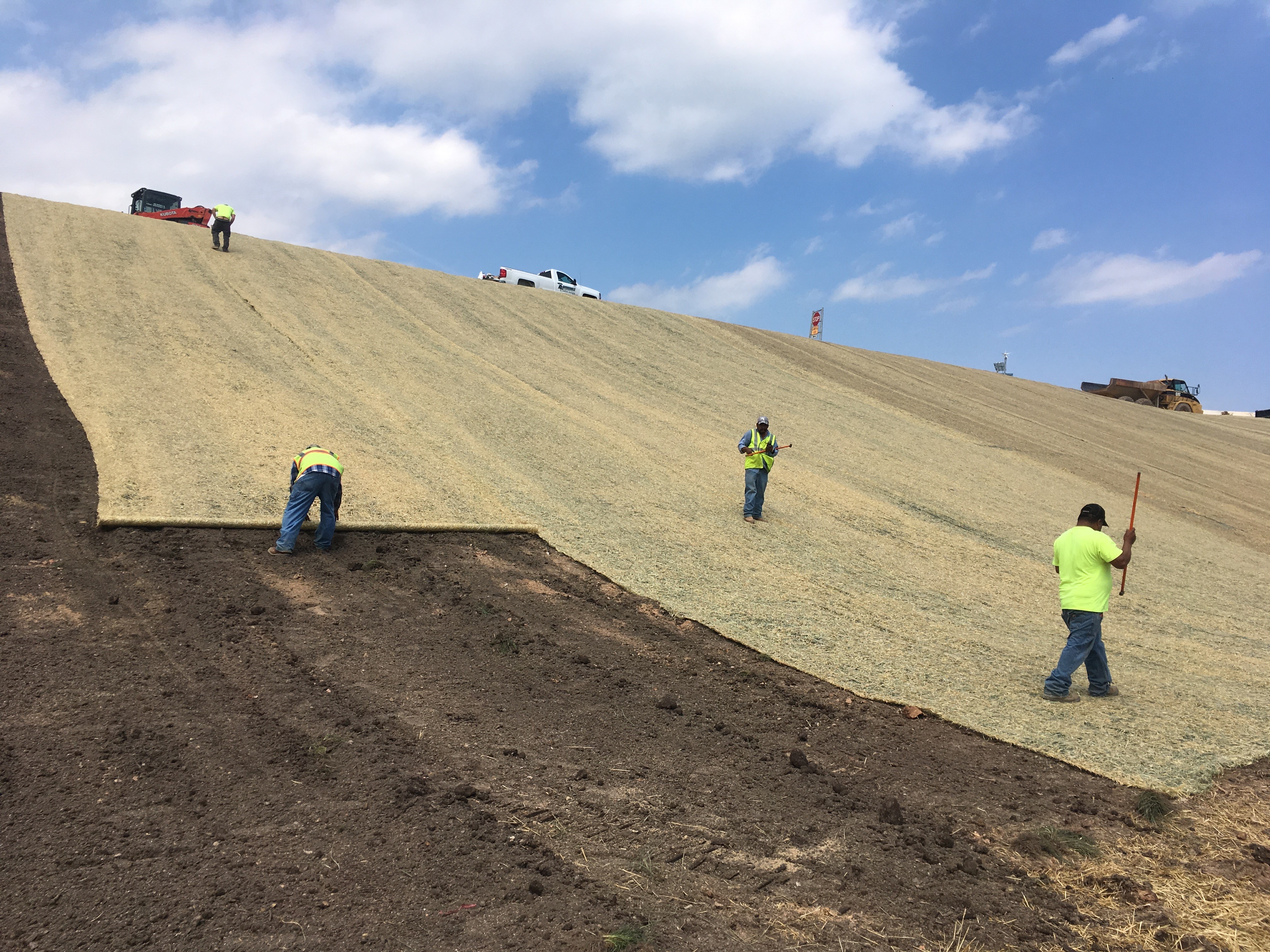 East Coast Erosion Control blanket rolls